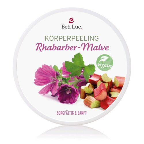 Körperpeeling Rhabarber Malve