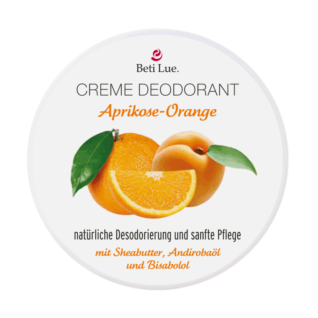 Cremedeodorant Aprikose Orange