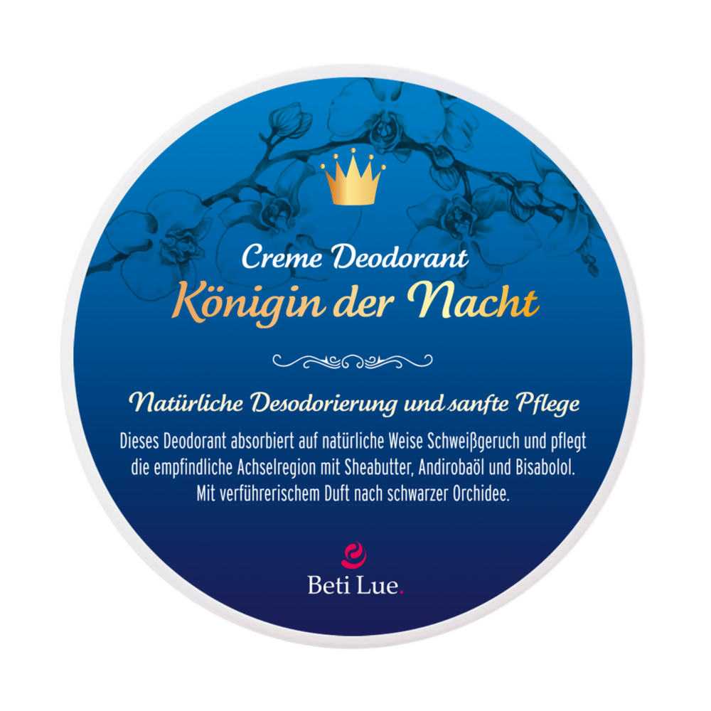 Cremedeodorant Königin der Nacht - schwarze Orchidee Amber